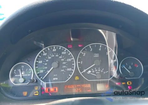 2001 BMW 330Ci из США, поврежденный, VIN WBABS53421JU83756